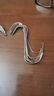 s型挂钩厨房浴室s勾香肠腊肉服装店挂衣钩窗帘强力承重 加粗加厚S钩中号10个装 实拍图