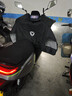 雅迪电动车挡风被电瓶车挡风被冬季加厚电瓶车挡风保暖标准款-黑色 实拍图