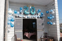 多美忆 气球拱门生日场景布置生日气球装饰情人节道具派对布置 马卡龙蓝 实拍图