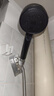 增压花洒喷头黑武士魔幻五档淋浴花晒头淋雨喷淋花酒超强单热水器 黑武士花洒 实拍图