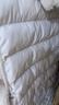 优衣库童装男女童PUFFTECH空气棉服可机洗背心马甲排骨棉服478124 01 乳白色 160 实拍图
