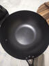 京严炒锅章丘款铁锅无涂层不粘锅炒菜锅家用平底煎锅燃气电磁炉专用锅 【免开锅】无涂层爆炒铁锅 32cm 耐磨防锈丨30天免费试用丨粘锅包退 实拍图