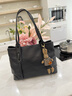 千百度（C.BANNER）牛皮包包女包大容量托特包单肩腋下大包生日元旦礼物送女生女友 实拍图