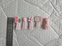 婴儿发夹女宝宝不伤发夹子儿童发卡婴幼儿小发夹头饰小女孩汗毛夹 TS192-01粉色兔子5件套 实拍图