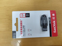 闪迪（SanDisk）128GB USB3.2 U盘 CZ550黑色 读速100MB/s 安全加密 数据恢复 学习办公电脑车载 高速大容量优盘 实拍图