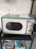 美的小滋味微波炉家用小型 复古旋钮薄荷曼波风 一级能效平板变频 低频轻音M1G1 M1G1 实拍图