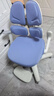 护童（Totguard）儿童学习椅可调节升降学生正姿四背坐姿椅 G985_奇思蓝 带脚踏 实拍图