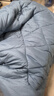 雅鹿·自由自在A类被子被芯加厚秋冬天季棉被单双人被褥6斤200x230cm 蓝灰 实拍图