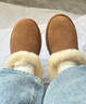 UGG秋季女士时尚舒适茸茸毛圈口平底休闲乐福鞋懒人毛毛鞋1119002 CHE | 栗色 38 实拍图