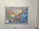 【官方正版 通用】2025 中国地图挂图+世界地图挂图 超值套装共2张 尺寸约1.1米*0.8米 高清防水标准政区图 学生地理学习 办公家庭装饰 无拼缝通用新版墙贴挂画挂图   实拍图