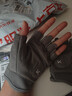 Keep 健身手套男女立体掌垫版 哑铃器械护腕力量训练耐磨防滑 黑色M 实拍图