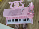 迪漫奇儿童早教神器电子琴钢琴玩具可弹奏音乐初学者带座椅新年生日礼物 实拍图