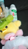 【文创蒜鸟】蒜鸟发声玩偶武汉文创樱花限定和平鸟纪念毛绒娃娃 【全家福3个】粉+黄+白-发声款 实拍图