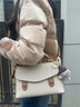 CinvaiKrose【吴倩同款】包包女包2025新款斜挎包剑桥包手提包生日圣诞节礼物 米色【送女友老婆女生礼物走心实用】 实拍图