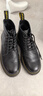 百丽黑曜石勇士厚底休闲加绒靴子户外工装马丁靴A1764DD4 黑单里 40 实拍图