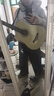 维卡斯（WEIKASI）民谣吉他初学者木吉他单板新手入门练习琴guitar吉它学生男女乐器 38英寸原木色+礼包【初学推荐】 实拍图