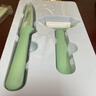 京东京造 青颜水果刀 削刮皮家用陶瓷多功能辅食小刀【瓜刨水果刀】2件套 实拍图