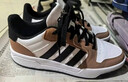 adidas ENTRAP美式校园风运动少年感复古篮球风板鞋男女阿迪达斯 白色/黑色/土褐色   42.5 实拍图