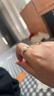 唯一（Winy）银戒指情侣女2026新款和田玉情侣对戒男士求婚戒指生日礼物送女友 实拍图