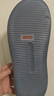 京东京造【3.5cm踩屎感】eva厚底拖鞋男士防臭休闲凉拖鞋 碳灰 44-45 实拍图