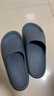 朴西香蕉船情侣凉拖鞋女浴室不易滑室内居家四季拖鞋男 深灰 44-45 实拍图