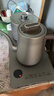 开品全自动双壶上水纯钛茶台烧水壶电热水壶 恒温24小时电茶炉 嵌入式一体机茶盘电茶壶泡茶专用一体机 1L 【纯钛 双上水】20X37CM 烧水煮杯 实拍图