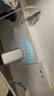 奥克斯86型扩展式插座厨房拓展轨道转换器暗装家用带开关排插 21孔向右拓展五孔白色 实拍图