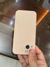 品胜 适用苹果13手机壳iphone13柔性液态保护套全包防摔13超薄软壳直边手机壳 粉色 实拍图