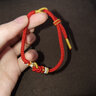 石玥珠宝2026马年红绳手链手串本命年转运手链同心结男女款太岁情侣礼物 实拍图