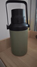 小米大肚保温杯 户外保温水壶 双饮保冷杯  316L便携水杯 橄榄绿 1L 实拍图