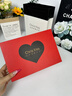CHRIS KISS男士钱包男真皮短款皮夹头层牛皮钱夹礼盒生日情人节礼物送男友 头层牛皮-短款黑色【红色挚爱礼盒】 实拍图