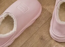 利达妮（TZLDN）防水包跟棉鞋女士秋冬季保暖拖鞋居家全包毛棉鞋可半包棉拖鞋女款 实拍图