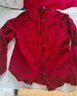 优衣库女装纽花圆领针织开衫/毛衣外套空调衫通勤秋冬新款481477 16 红色 2XL 实拍图