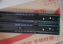 卡贝抽屉滑轨阻尼缓冲轨道三节轨道抽屉拉轨导轨滑道12寸(30cm)一副装 实拍图