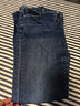 优衣库女装男装宽松廓形牛仔裤/弯刀镰刀裤子479000 482280 479000/67海蓝色 26 /160/66A 实拍图