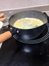 京东京造 小奶锅煮面汤锅 麦饭石色不粘锅雪平锅蒸煮辅食锅 带盖18cm 实拍图