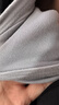 三枪（THREEGUN）秋衣秋裤男女套装加厚100%纯棉保暖内衣抗静电情侣秋冬季打底衣 冰岛灰（男 圆领） XL 实拍图