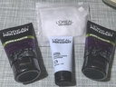 欧莱雅男士抗黑头洁面乳100ml*2套装控油祛痘去角质洗面奶护肤品新年 实拍图