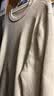 GENIOLAMODE毛衣男士冬季圆领打底内穿针织衫男生冬天内搭毛线衣服 卡其 3XL 实拍图
