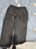 京东京造【羊羔绒】加绒裤子男冬季新年新款休闲裤男运动男裤 深灰升级 XL 实拍图