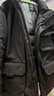 京东京造【进口极寒95鹅绒服】羽绒服男外套女冬季新款中长款 曜石黑 L 实拍图