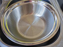 维艾（Newair）不锈钢洗菜盆沥水篮洗米筛淘米盆厨房神器水果篮 家用沥水漏盆 实拍图