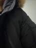 京东京造【进口极寒95鹅绒服】羽绒服男外套女冬季新款中长款 黑色 2XL 实拍图