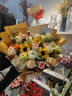 馨仪鲜花速递玫瑰向日葵康乃馨花束生日礼物全国同城配送 向日葵玫瑰混搭花束 实拍图