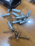 【月销过万】金属膨胀螺丝钉铁胀塞膨胀管锯齿带刺涨螺丝防松升级 【升级版修补型胀塞】 锯齿管+自攻钉10套【M8*38】 实拍图