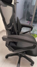 锦汐 电脑椅家用办公椅子靠背人体工学椅学习转椅老板座椅游戏电竞椅 【二代升级款】黑框黑网+乳胶 实拍图