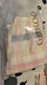 果壳（Gukoo）睡衣女冬季史努比联名毛绒保暖插肩袖格子裤女家居服套装可外穿D 橡皮粉套装 S 实拍图