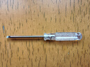 水晶螺丝刀透明环保十字一字小改锥电器配件工具 【热销】1个一字头 实拍图
