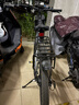 永久锂电池助力电动自行车禧玛诺变速超长续航山地车男女士双碟刹单车 F58摩天灰【助力续航约50-60KM】线碟 26英寸 实拍图