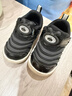 巴布豆童鞋宝宝学步鞋秋男宝毛毛虫防滑儿童机能鞋软底男女童鞋黑色25 实拍图